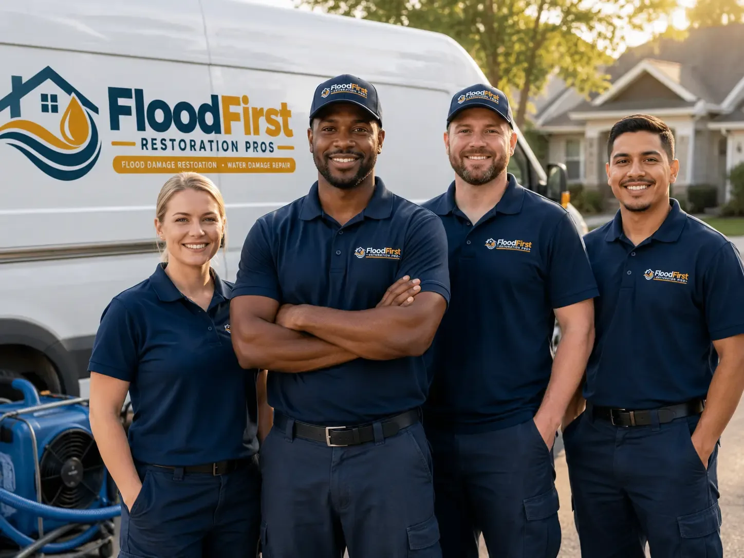 Flood Damage Restoration company in Fresno, OH